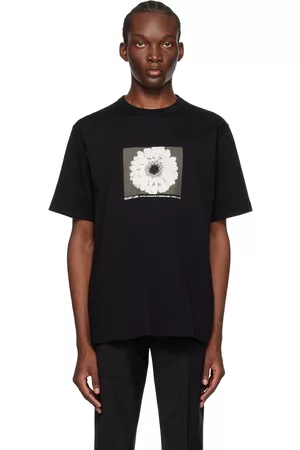 Helmut Lang Men T-shirts - Black Photo T-Shirt