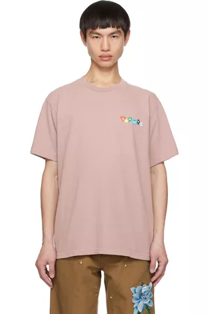AWAKE NY Men T-shirts - Pink Charm T-Shirt