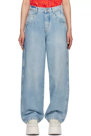 Marc Jacobs Women Jeans - Blue 'The Oversized Carpenter Jean' Jeans