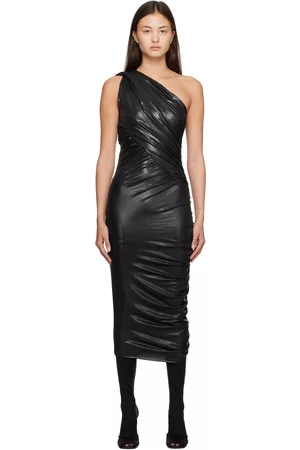 RICK OWENS LILIES Women Midi Dresses - Black Amira Midi Dress