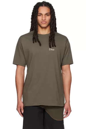 DIME Men T-shirts - Brown Classic T-Shirt