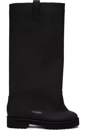 ANONYMOUS CLUB Men Boots - Black Shaft Boots