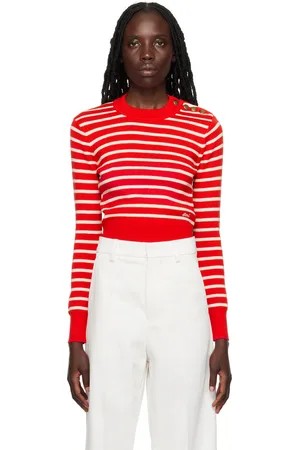 Ami Red Ami de Cœur Sweater