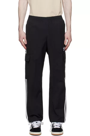 adidas Men Trousers - Black Adicolor Classics 3-Stripes Sweatpants
