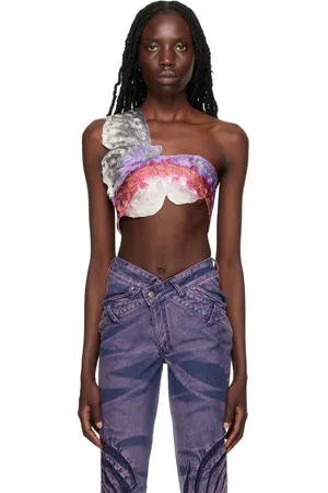 Masha Popova SSENSE Exclusive Multicolor Butterfly Tank Top