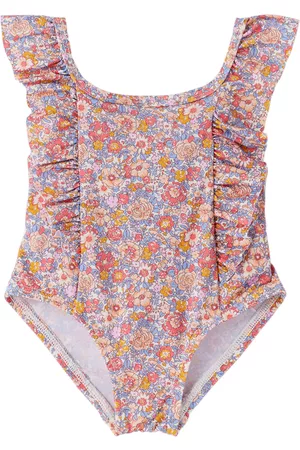 Tartine Et Chocolat Baby Swimsuits - Baby Multicolor Floral One-Piece Swimsuit