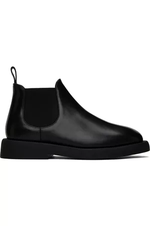 MARSÈLL Men Boots - Black Gommello Chelsea Boots