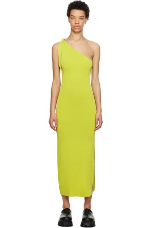 SIMON MILLER Green Zyga Midi Dress
