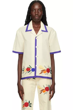 BODE Women Shirts - Off-White Fruit Bunch Shirt
