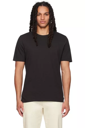 THEORY Men T-shirts - Black Essential T-Shirt