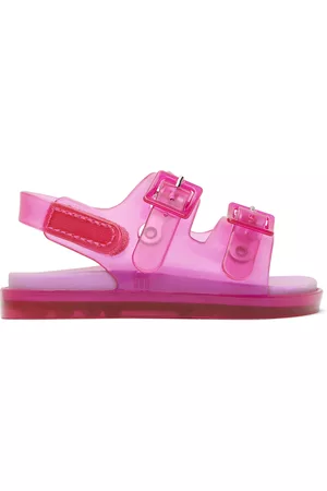 Mini Melissa Accessories - Baby Pink Wide Sandals