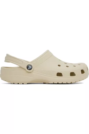 Crocs Men Casual Shoes - Beige Classic Clogs