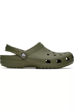 Crocs Men Casual Shoes - Khaki Classic Clogs