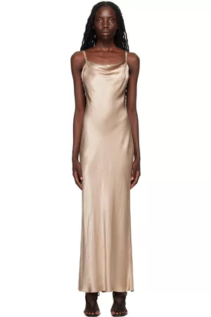 Bec & Bridge Women Maxi Dresses - Taupe Malia Maxi Dress