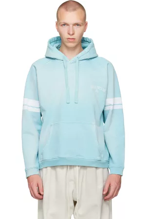 Guess Men Hoodies - Blue Relaxed Hoodie