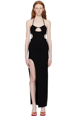 OFF-WHITE Cutout Maxi Dress