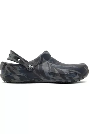 Crocs Men Casual Shoes - Navy Bistro Graphic Clogs