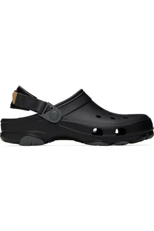 Crocs Men Casual Shoes - Black All-Terrain Clogs