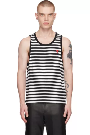 Ami White & Ami de Cœur Tank Top