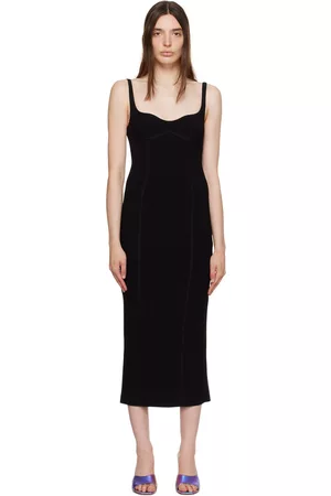 Bec & Bridge Women Midi Dresses - Black Zoey Midi Dress
