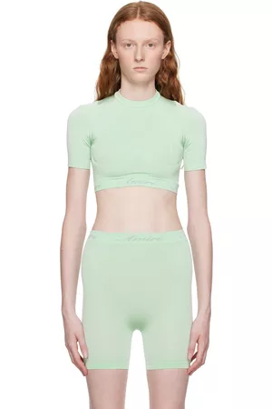 AMIRI Women Tops - Green Seamless Top