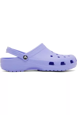 Crocs Men Casual Shoes - Purple Classic Clogs