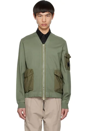 C.P. Company Khaki Zip Sweatshirt