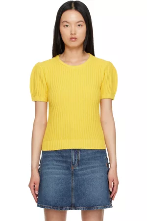 See by Chloé Women Jumpers - Yellow Rib Sweater