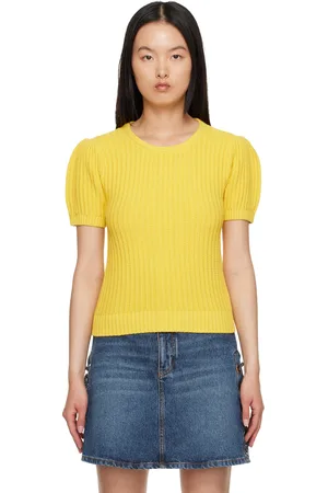 See by Chloé Yellow Rib Sweater