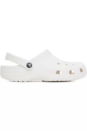 Crocs Men Casual Shoes - White Classic Clogs