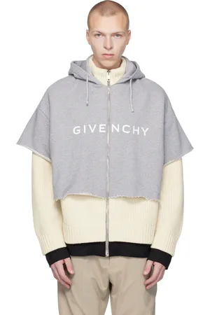 Givenchy Beige Layered Hoodie