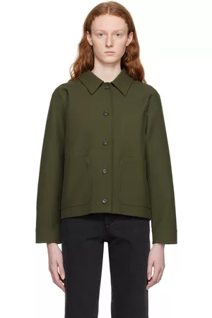A.P.C. Women Jackets - Green Nikkie Jacket
