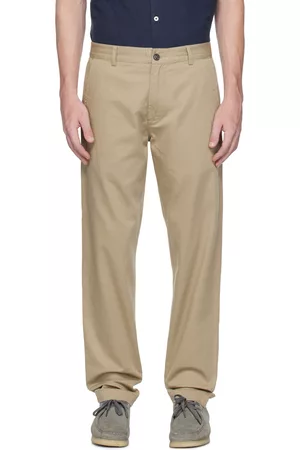 Universal Works Men Pants - Taupe Aston Trousers
