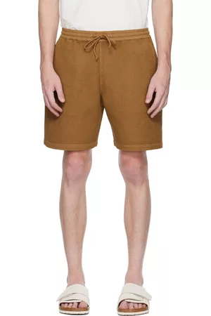 Universal Works Men Shorts - Brown Beach Shorts