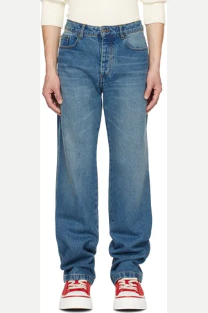 Ami Blue Straight-Fit Jeans