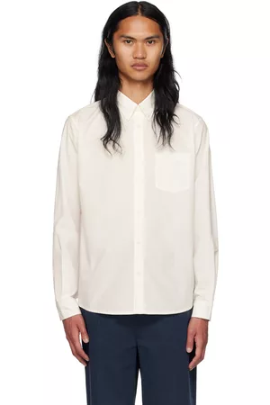 A.P.C. Men Shirts - White Edouard Shirt