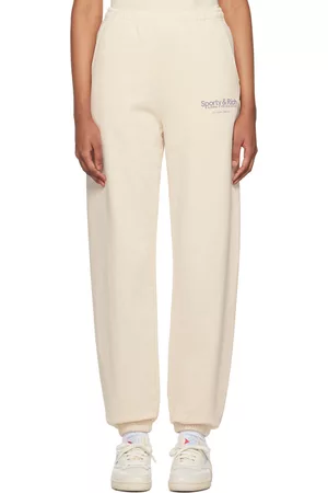 Sporty & Rich Women Loungewear - Off-White Club Lounge Pants
