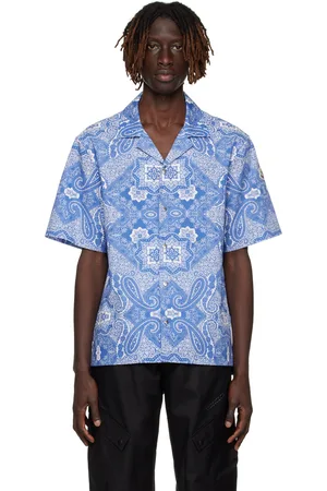 Moncler Blue Camicia Shirt