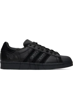 Y-3 Black Superstar Sneakers