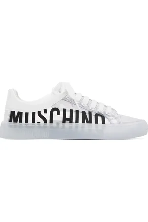 Moschino Transparent Logo Sneakers