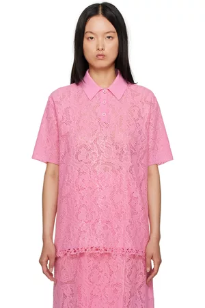 SHANG XIA SSENSE Exclusive Spread Collar Polo