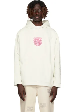 Ganni Off-White Isoli Flower Hoodie