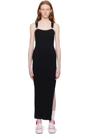 Moschino Black Overall Maxi Dress