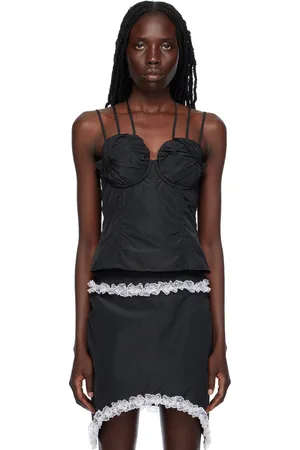 FIDAN NOVRUZOVA Gathered Tank Top