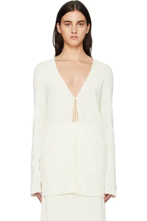 The Row Off-White Isara Blouse