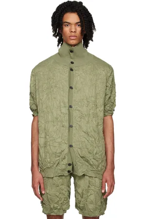 T/SEHNE SSENSE Exclusive Green Polo