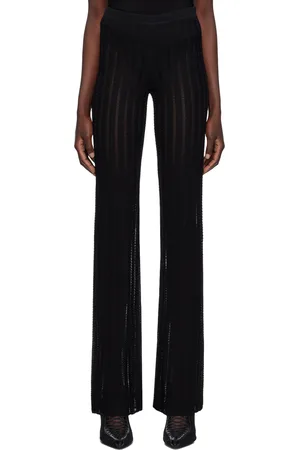 DION LEE Snakeskin Trousers
