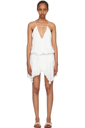 Isabel Marant White Felicia Minidress