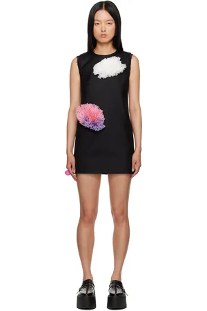 SHANG XIA SSENSE Exclusive Black Minidress