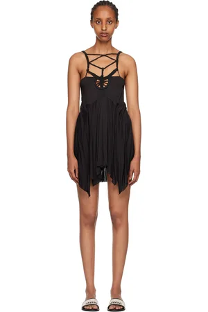 Isabel Marant Black Diana Minidress
